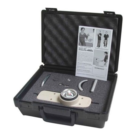 Fabrication Enterprises Baseline Analog Gauge Push-Pull Dynamometer, 50 lb. Capacity 12-0392